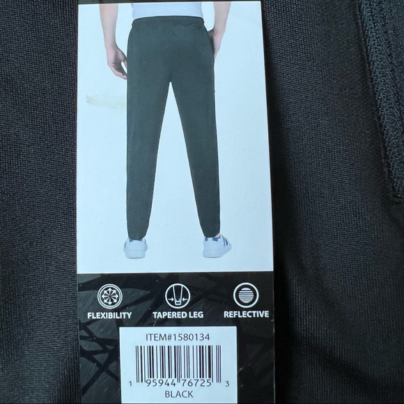 NWT Men’s Grey Spyder Active Performance Joggers - Picture 7 of 11